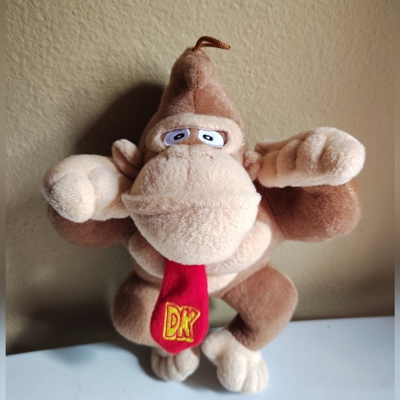 DK Donkey Kong Super Mario 2024 Nintendo  12" Collectible Plush Toy -Gamer Gift - Picture 1 of 6